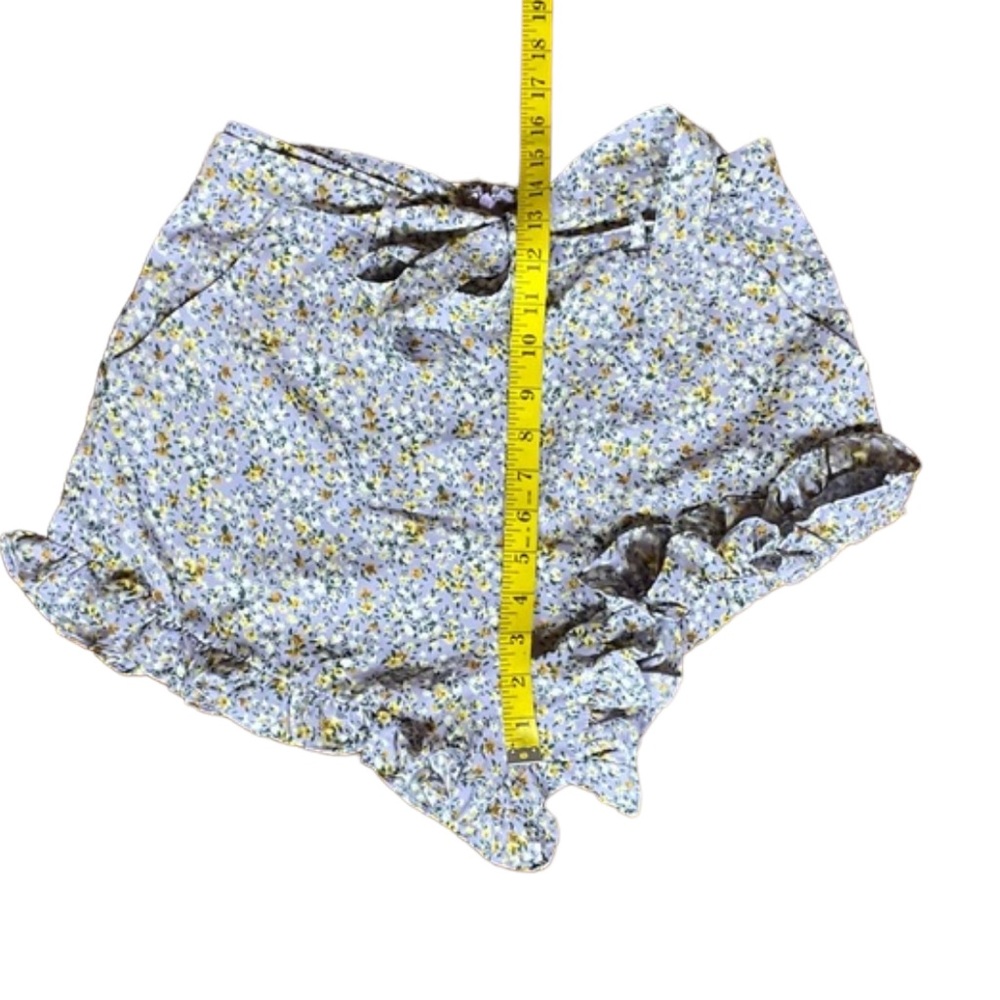 NWT Lulus “Sweetie Season” Floral Print Ruffled Shorts (K) - Picture 6 of 12